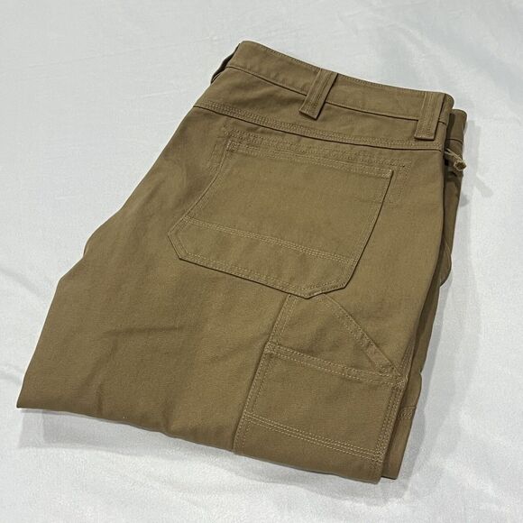 LL‎ Bean Katahdin Iron Works Carpenter Utility Heavy Duty Knees Work Pants 42X26 - Picture 1 of 12
